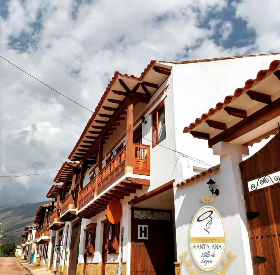Hospederia Santa Ana Hotell Villa de Leyva Exteriör bild