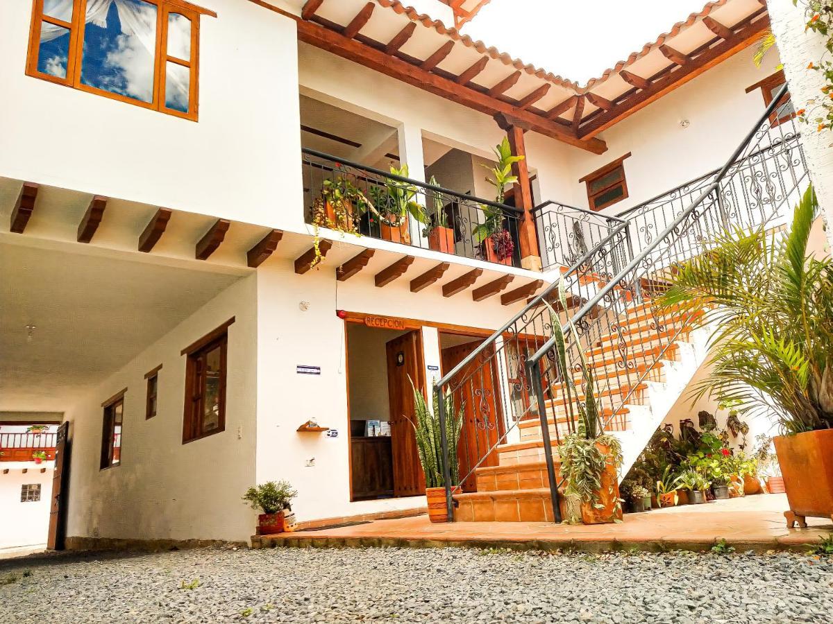Hospederia Santa Ana Hotell Villa de Leyva Exteriör bild
