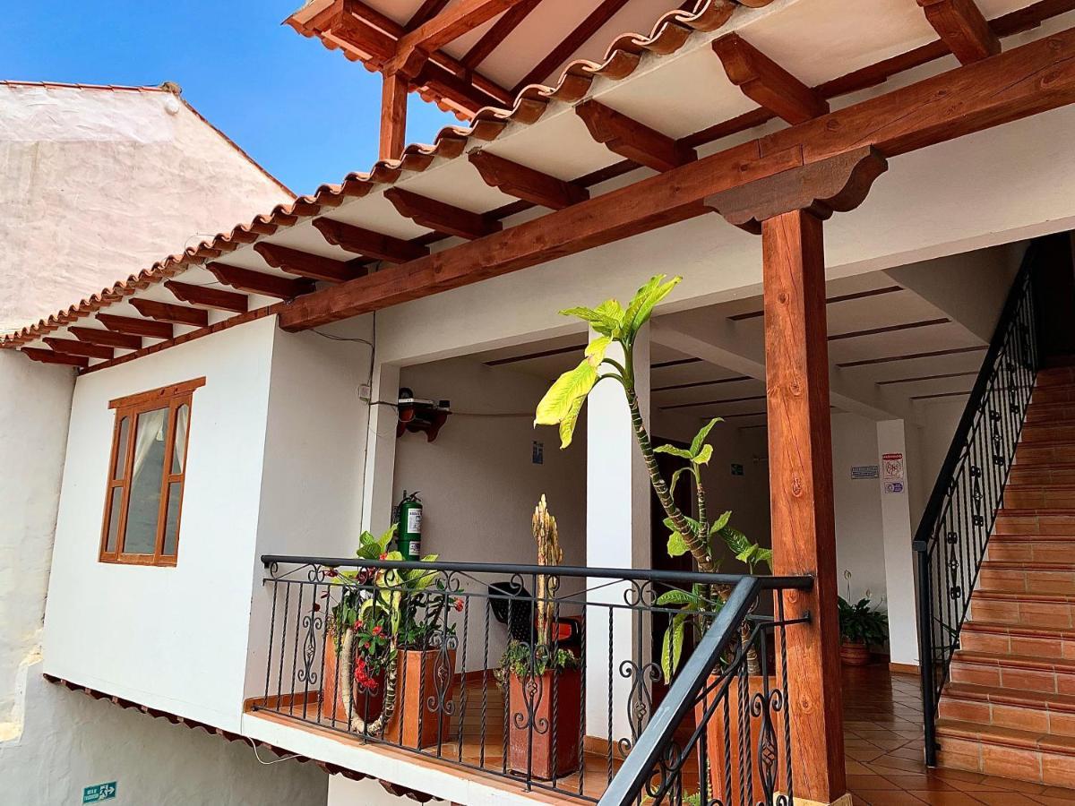 Hospederia Santa Ana Hotell Villa de Leyva Exteriör bild