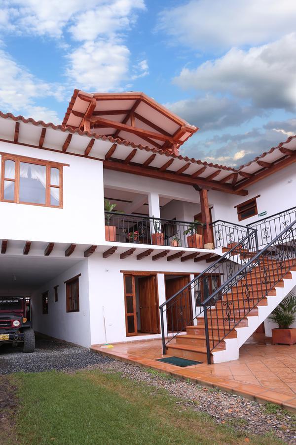 Hospederia Santa Ana Hotell Villa de Leyva Exteriör bild