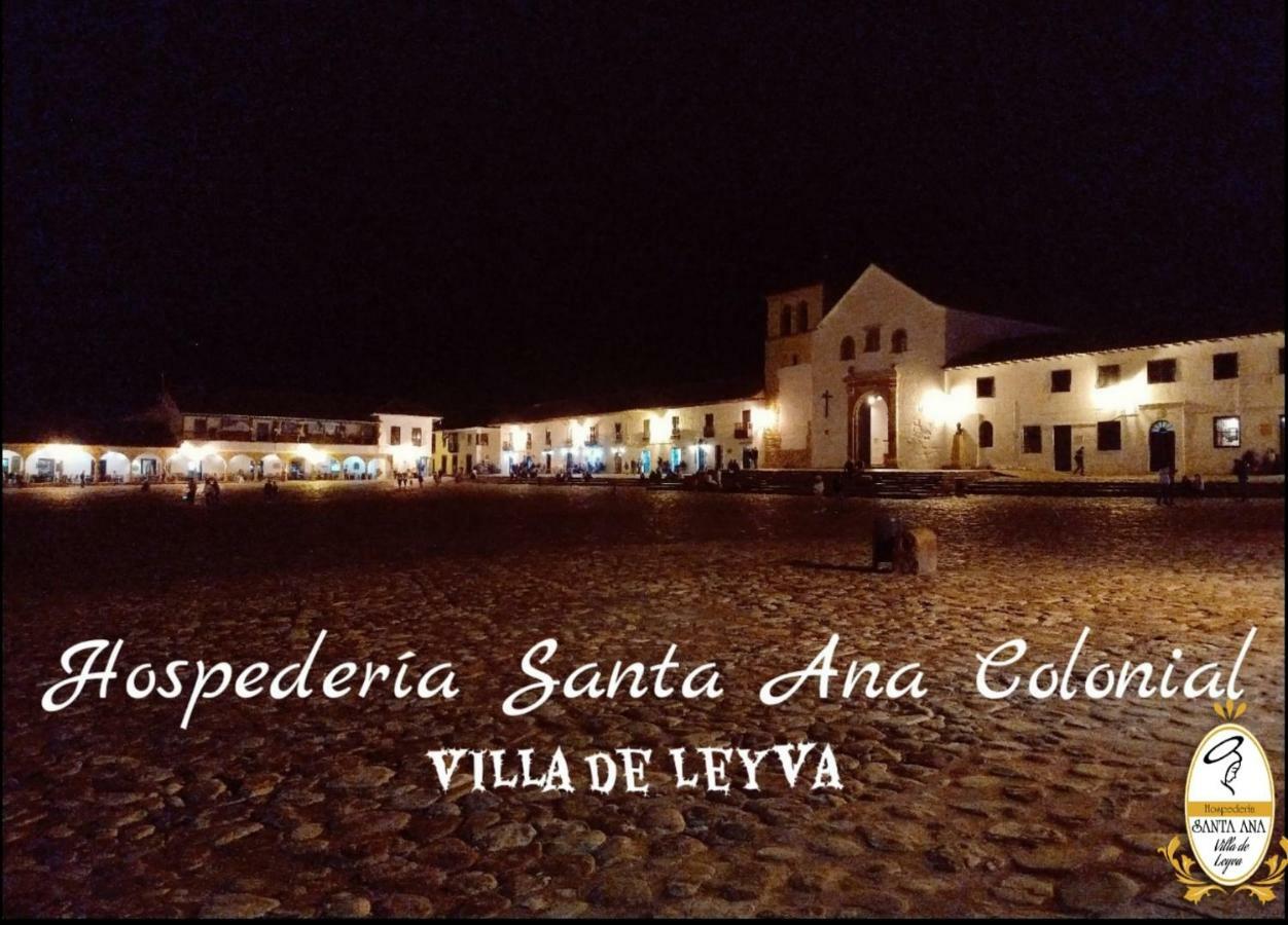 Hospederia Santa Ana Hotell Villa de Leyva Exteriör bild