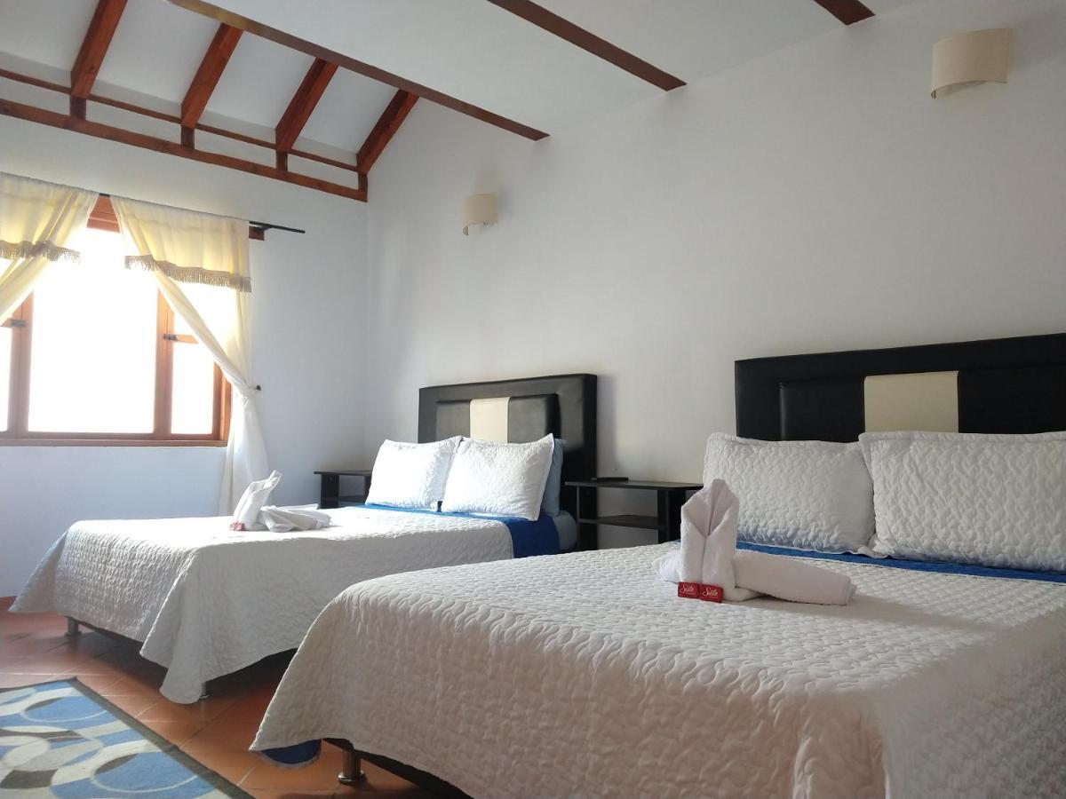 Hospederia Santa Ana Hotell Villa de Leyva Exteriör bild